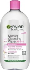 Garnier Micellar Cleansing Water Gentle face Cleanser & Makeup Remover 700ml UK