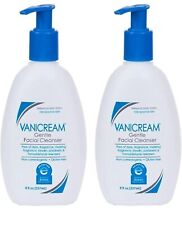 Vanicream Gentle Facial Cleanser For Sensitive Skin 8 oz - 2 PACKS LOT