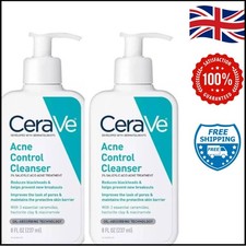 2pcs CeraVe Acne control 2% Salicylic Acid Cleanser with Purifying Clay