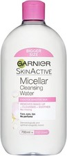 Garnier Micellar Cleansing Water, Gentle face cleanser & 700 ml (Pack of 1)