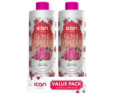 100% Natural Rose Water, Hydrating and Purifying rose water 2 x 500ml (1000ml)
