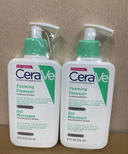 2x CeraVe Foaming Cleanser Daily Face & Body Wash 236ml (Total 472ml)