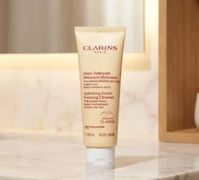 Clarins Hydrating Gentle Foaming Cleanser 125ml Normal To Dry Skin NEW SEALED UK