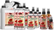 100% Pure Natural Organic Rose Water Toner Cleanser, Moisturiser For Fresh Face