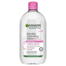 Garnier Micellar Water 700ml All In One Face Cleanser Makeup Remover UK Fast