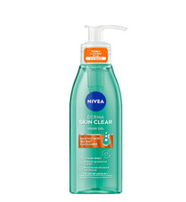NIVEA Derma Skin Clear Wash Gel 150ml Salicylic Acid Niacinamide Face Wash
